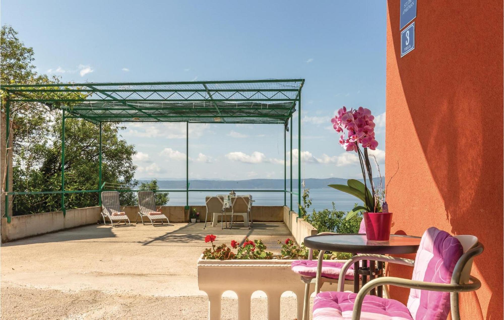 Awesome Home In Podgora With Kitchen Kültér fotó